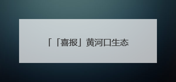 「喜报」黄河口生态旅游区入选山东省微短剧拍摄取景地名单