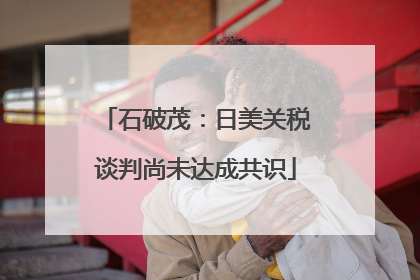 石破茂：日美关税谈判尚未达成共识