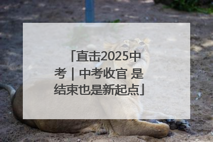 直击2025中考｜中考收官 是结束也是新起点