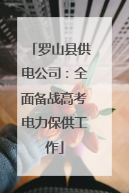 罗山县供电公司：全面备战高考电力保供工作