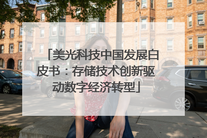 美光科技中国发展白皮书：存储技术创新驱动数字经济转型
