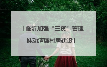 临沂加强“三资”管理 推动清廉村居建设