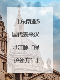 东南亚5国代表来汉寻江豚“保护处方”