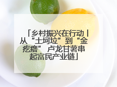 乡村振兴在行动丨从“土坷垃”到“金疙瘩” 卢龙甘薯串起富民产业链