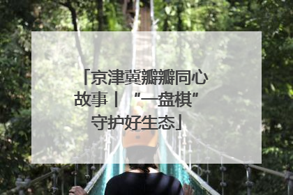 京津冀瓣瓣同心故事丨“一盘棋”守护好生态