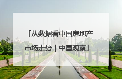 从数据看中国房地产市场走势｜中国观察