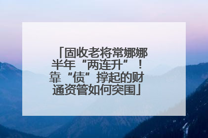 固收老将常娜娜半年“两连升”！靠“债”撑起的财通资管如何突围