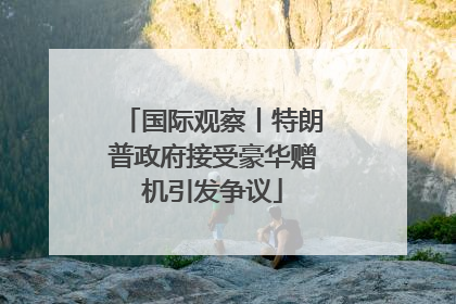 国际观察丨特朗普政府接受豪华赠机引发争议