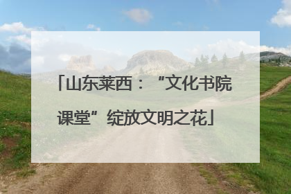 山东莱西：“文化书院课堂”绽放文明之花