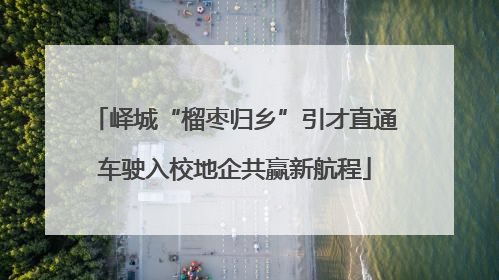 峄城“榴枣归乡”引才直通车驶入校地企共赢新航程