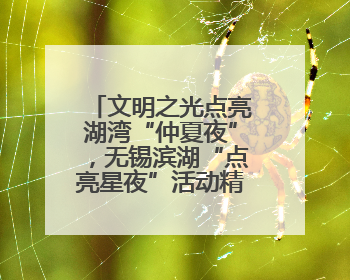 文明之光点亮湖湾“仲夏夜”，无锡滨湖“点亮星夜”活动精彩纷呈