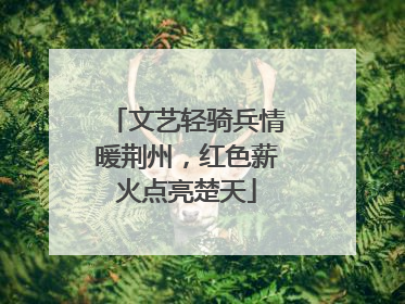 文艺轻骑兵情暖荆州，红色薪火点亮楚天