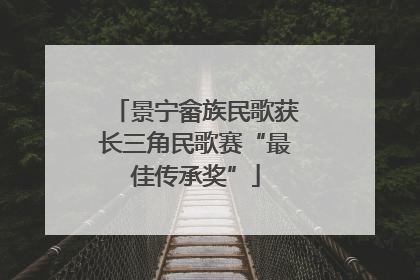 景宁畲族民歌获长三角民歌赛“最佳传承奖”