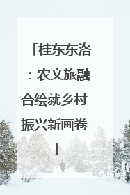 桂东东洛：农文旅融合绘就乡村振兴新画卷
