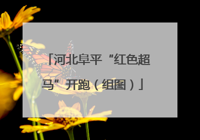 河北阜平“红色超马”开跑（组图）