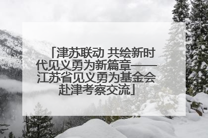 津苏联动 共绘新时代见义勇为新篇章——江苏省见义勇为基金会赴津考察交流