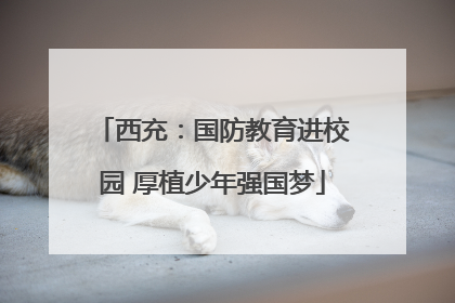 西充：国防教育进校园 厚植少年强国梦