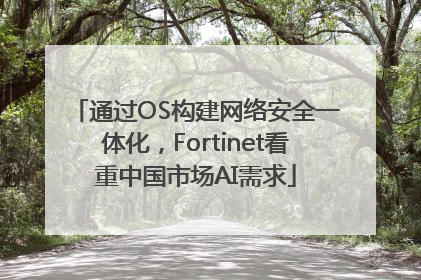 通过OS构建网络安全一体化，Fortinet看重中国市场AI需求