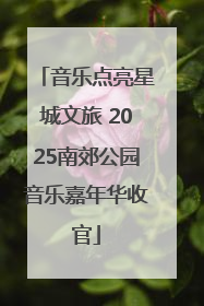 音乐点亮星城文旅 2025南郊公园音乐嘉年华收官