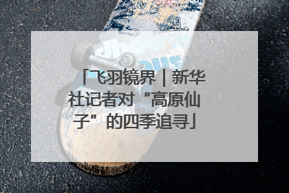 飞羽镜界｜新华社记者对“高原仙子”的四季追寻