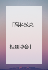 高科技亮相丝博会