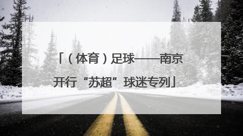 （体育）足球——南京开行“苏超”球迷专列