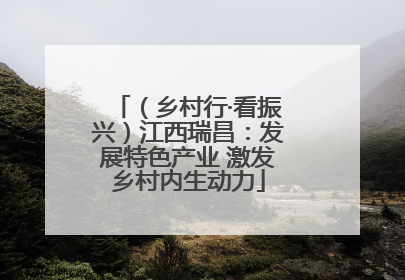 （乡村行·看振兴）江西瑞昌：发展特色产业 激发乡村内生动力