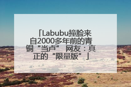 Labubu撞脸来自2000多年前的青铜“当卢” 网友：真正的“限量版”